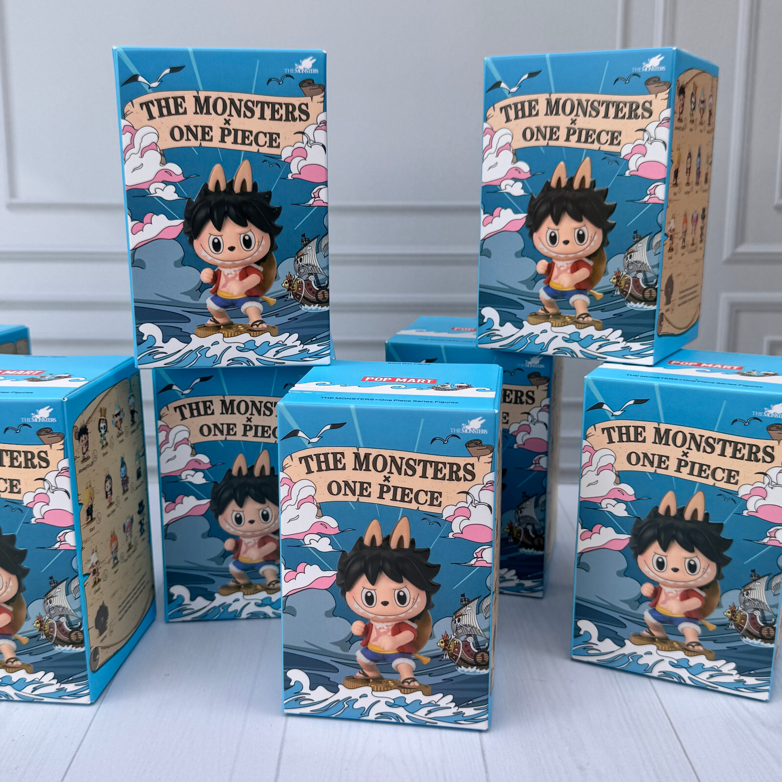 POP MART THE MONSTERS LABUBU ONE PIECE Blind Box Authentic