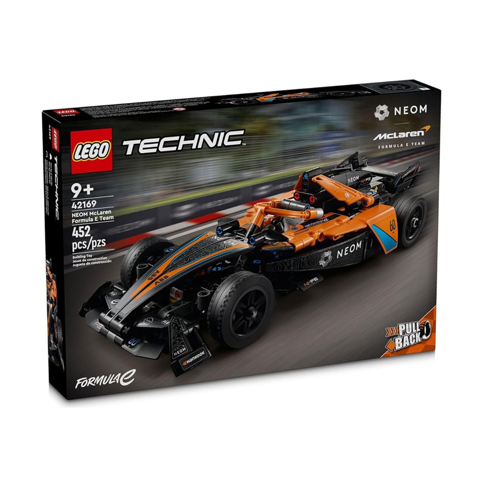 Набор для создания команды LEGO Technic NEOM McLaren Formula E 42169 НОВЫЙ