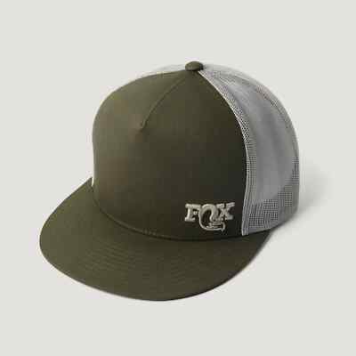 Fox Shox WIP Snapback Adjustable Trucker Hat Moss -  Mens Hat OSFM