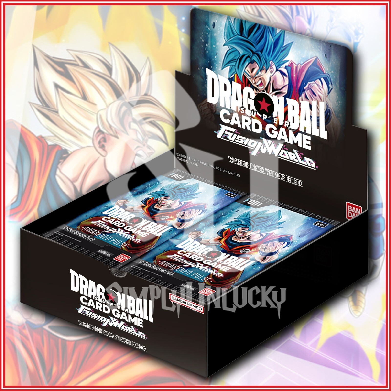 DRAGON BALL SUPER TCG: FUSION WORLD Booster Box FB01