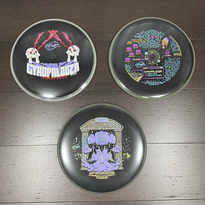 MVP Gyropalooza 2023 Eclipse R2 Neutron Crave Hex Envy 3 Disc Set Glow Rim