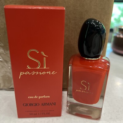 Armani Si PASSIONE by Giorgio Armani EDP for Women 1.7 oz / 50 ml *NEW IN BOX*