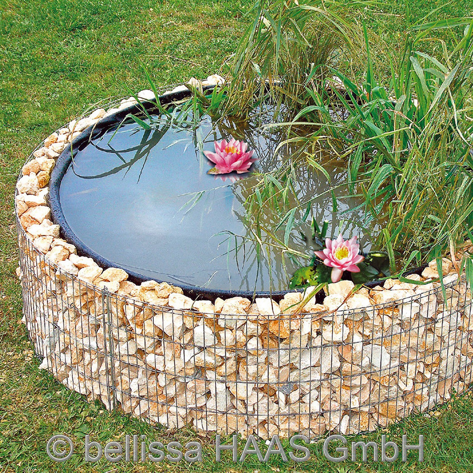 Габионы для пруда