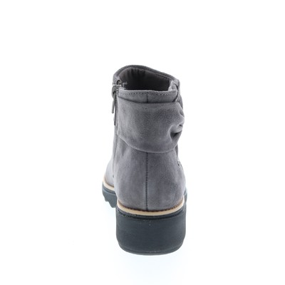 

Clarks Sharon Salon 26147368 Женские серые замшевые ботильоны и ботильоны, Серый, Clarks Sharon Salon