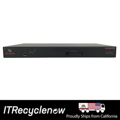 Avocent Vertiv ACS6008 8x Ports Console KVM IP Management Server 2x PC Card
