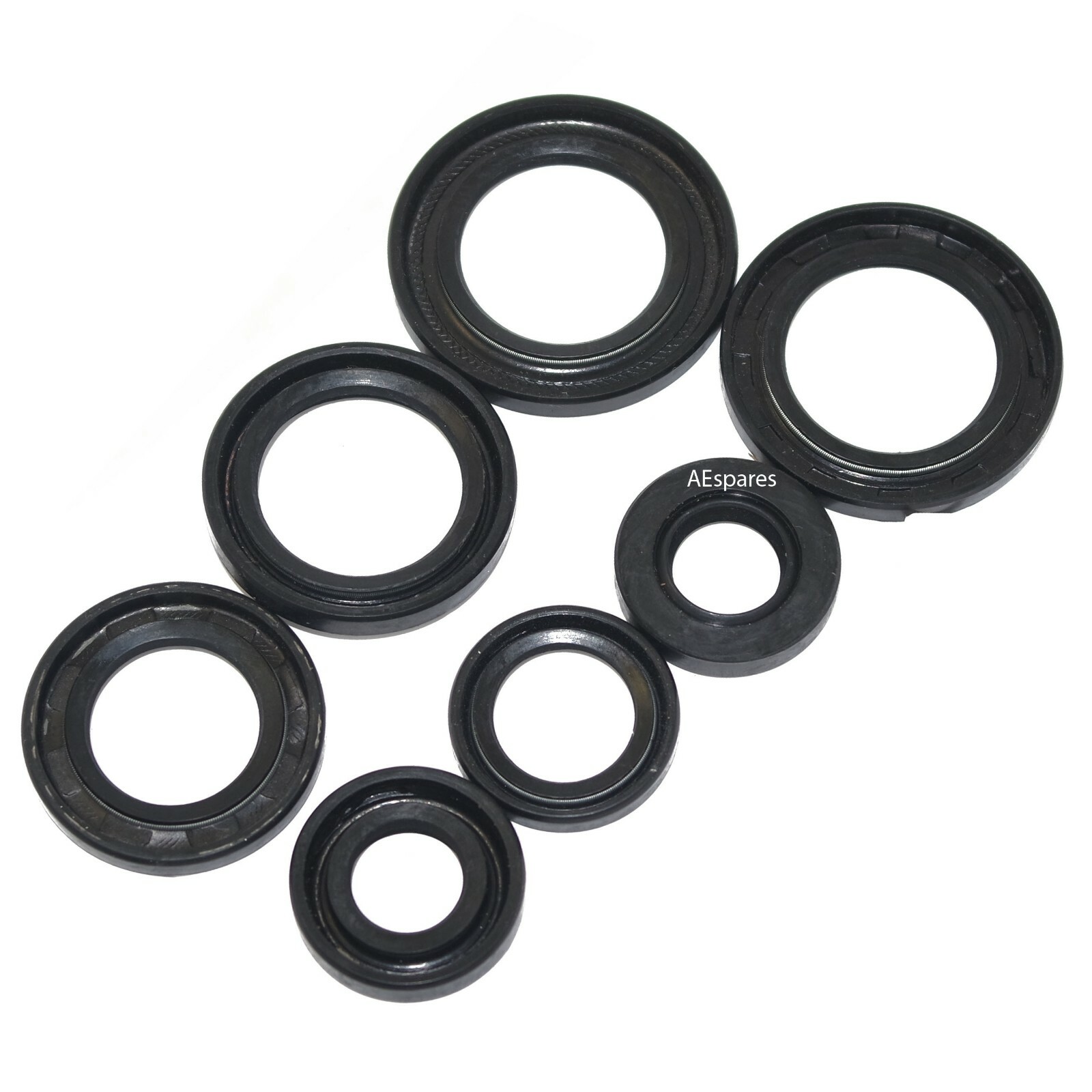 New Lambretta LI GP SX Complete Engine Oil Seal Kit   