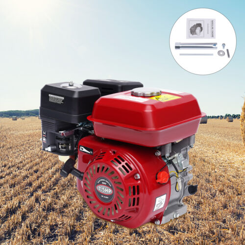 7, 5 PS 4-Takt Gas Motor Horizontale Benzinmotor Industriemotor Einzelzylinder