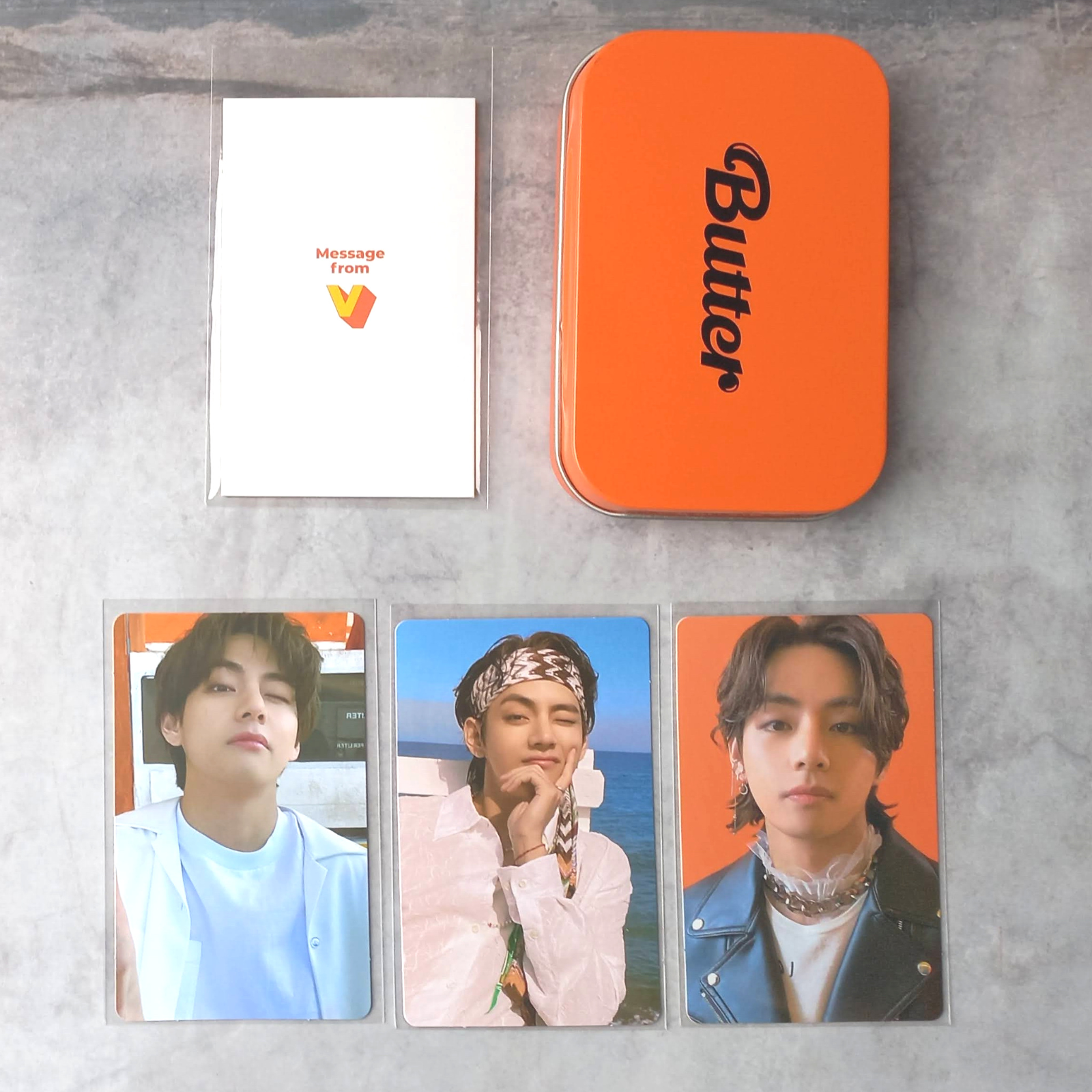 BTS Butter weverse特典付 BTS Butter Official Peach Cream Message & Weverse Special