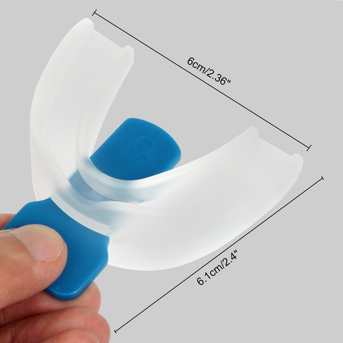 1PCS Anti Snore Stop Snoring Mouth Device Guard Good Sleep Aid No Apnea Silicon