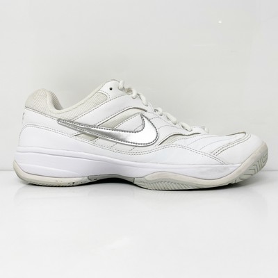 

Nike Womens Court Lite 845048-100 Белая повседневная обувь Кроссовки Размер 9,5, Белый, Court Lite
