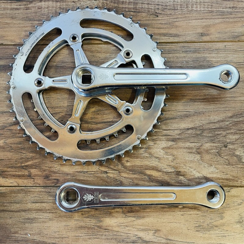 IRD Defiant Double Road Crankset Square Taper 172.5 53 / 39 130BCD