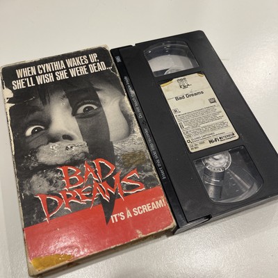 Bad Dreams (VHS, 1988) CBS FOX Release