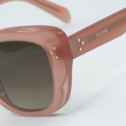 Pre-owned Celine Cl40199i 74k Pink / Gradient Roviex 54-18-140 Sunglasses Authentic