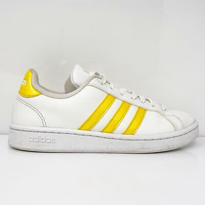 Adidas Womens Grand Court EE9687 Белая повседневная обувь Кроссовки Размер 7.5