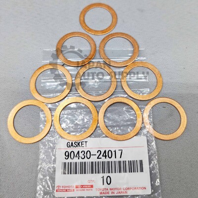 OEM GENUINE TOYOTA 4RUNNER FJ TACOMA DIFFERENTIAL DRAIN PLUG WASHER GASKET SET