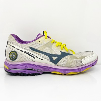 Mizuno Womens Wave Rider 17 410564 006M Белые кроссовки Кроссовки Размер 7