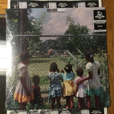 MAVIS STAPLES WE GET BY LP rare Emerald Vinyl limited edition 500 Newbury Comics