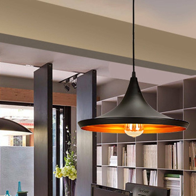 Retro Industrial Style Ceiling Light Shade Bar Meal Chandelier Art