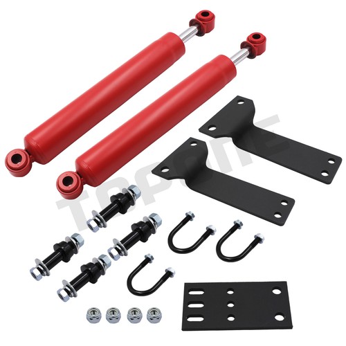 Dual Steering Stabilizer for 1999-2005 Ford Excursion F250 F350 Super Duty 4WD