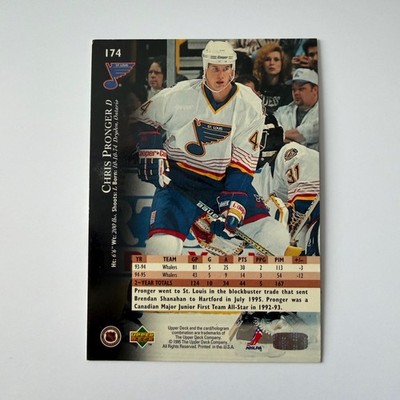 1995 Upper Deck Hockey #174 Chris Pronger Electric Ice