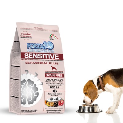 Forza10 Sensitive Behavioral Grain Free Dry Dog Food for Anxiety Relief