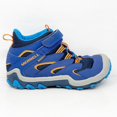 

Merrell Boys Chameleon 7 MK261296 Синие кроссовки для походов Размер 2,5 м, Синий, Chameleon 7