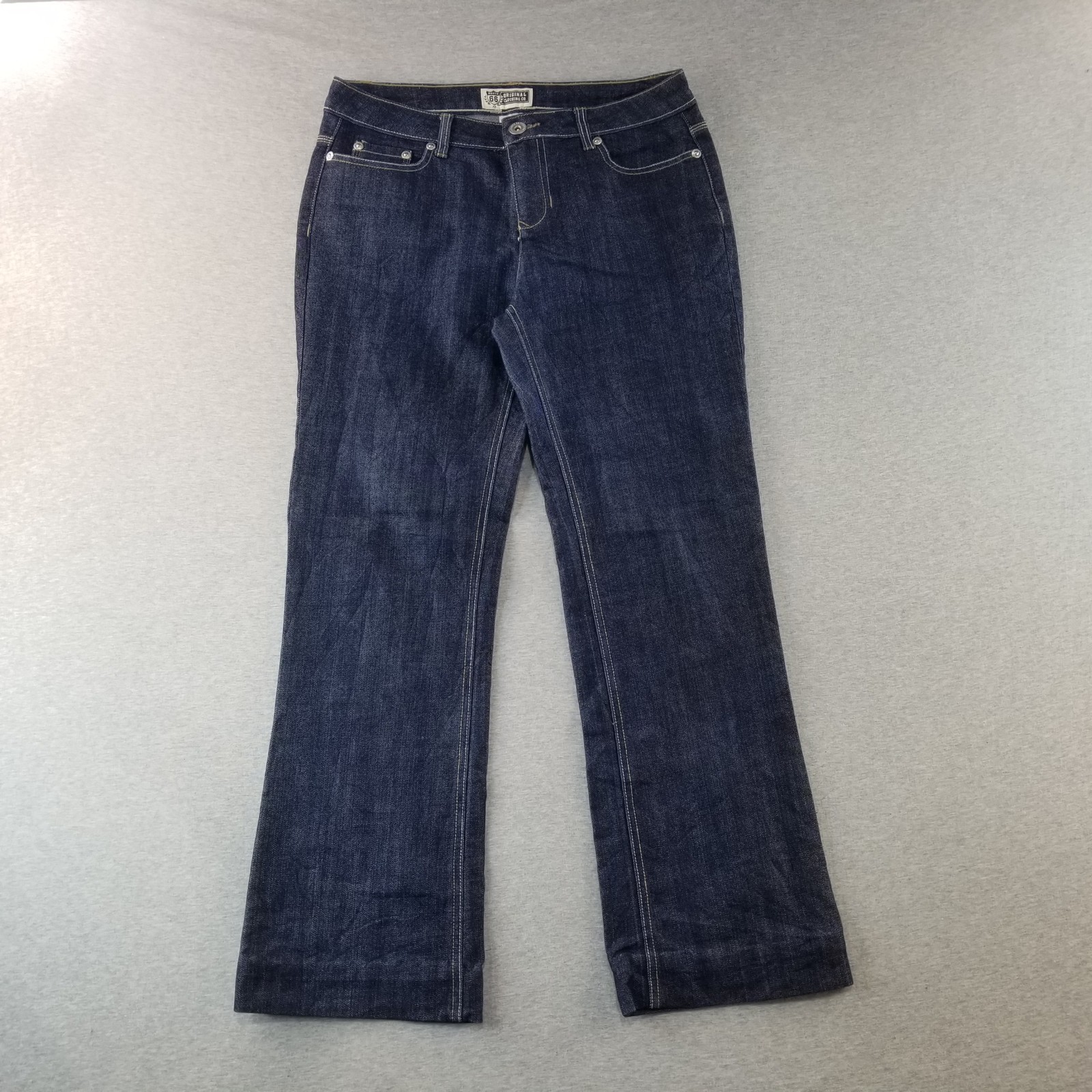 Route 66 Jeans Womens Sz 7/8 Dark Wash Normcore Hemmed Length NiceQuality Trendy