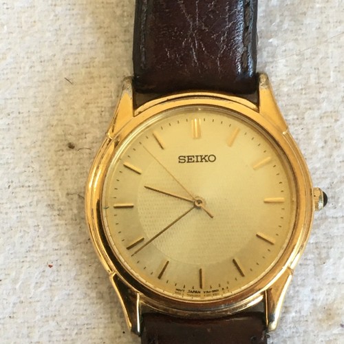 vintage seiko mens watch V701-1920 spares or repair | eBay