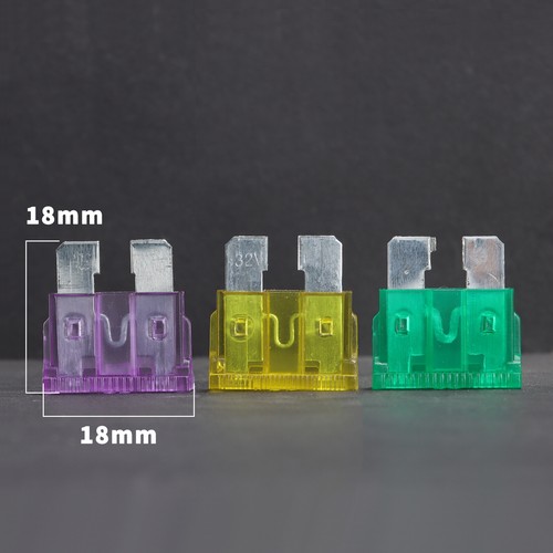 100pcs Car Automotive Medium Standard Fuses Auto Blade Fuse Assortment Kit APM