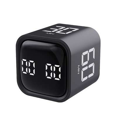 Cube Kitchen Digital Visual Timer Type-C Charging Time Management Cooking Tool