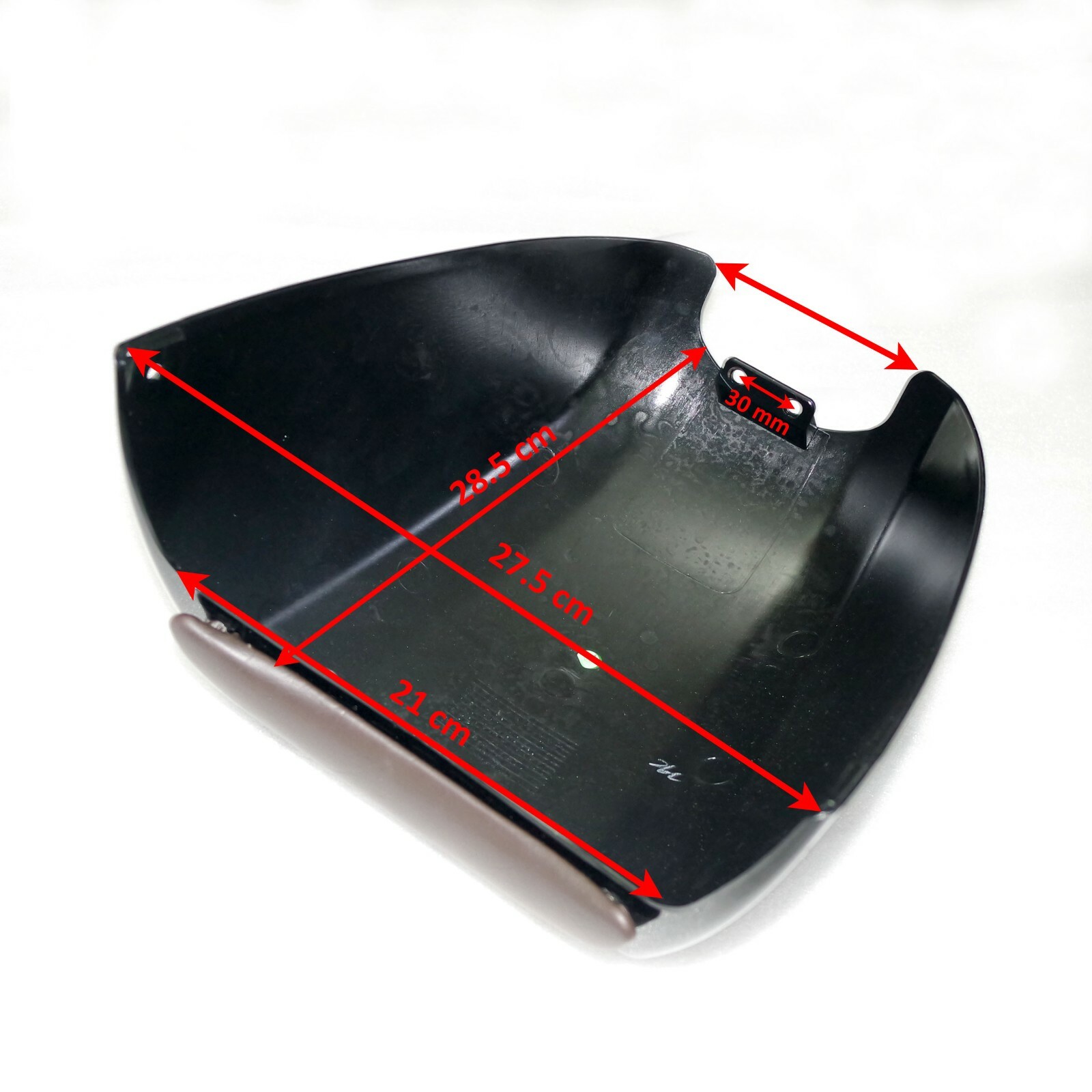 Fits Royal Enfield Gt Continental 535 cc Dual Seat Cowl Black  