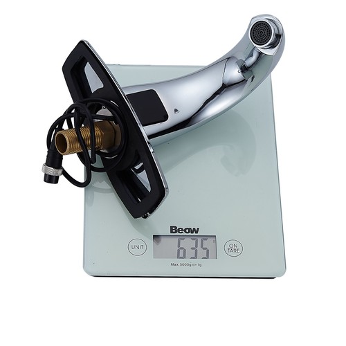 Automatic Sensor Bathroom Faucet With Control Box And Temperature Mixer