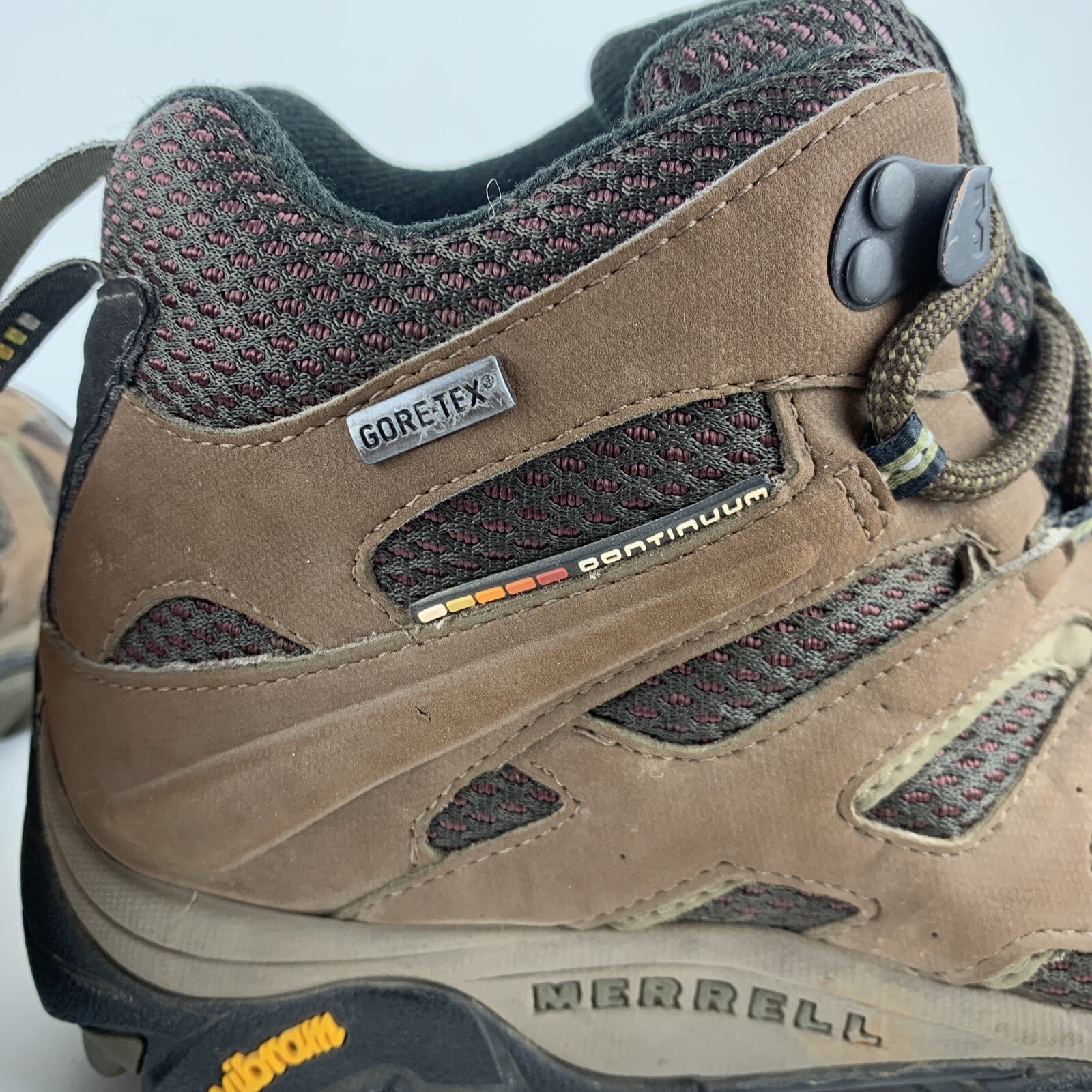 merrell vibram gore-tex hiking boots 