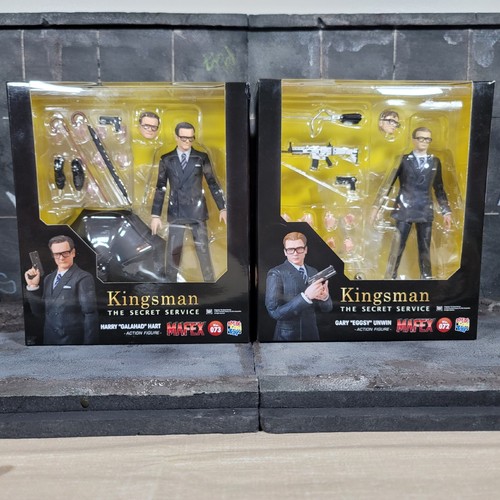 Mafex Medicom Kingsman Secret Service Harry Galahad Hart & Eggsy