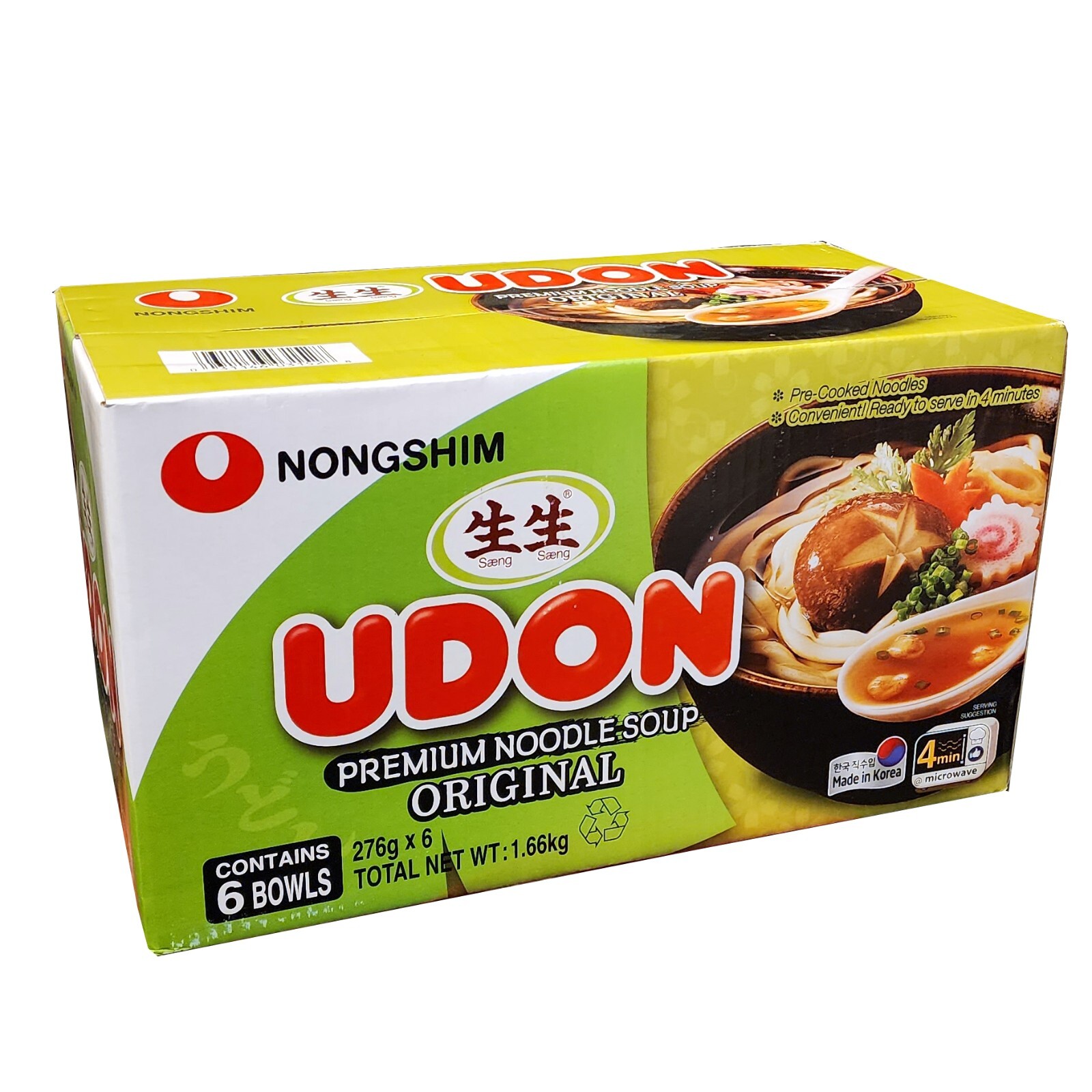 Nong Shim Premium Udon Japanese Style Instant Noodle Soup