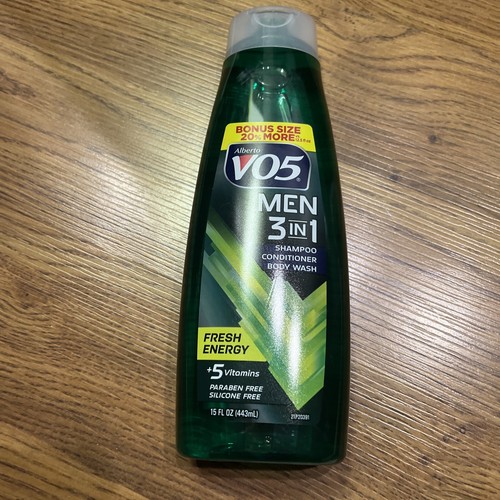 VO5 Men 3 in 1 Shampoo, Conditioner and Body Wash Fresh