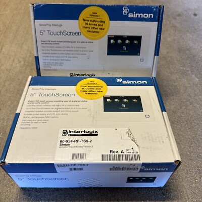 Brand New Interlogix 60-924-RF-TS5 Simon 5 Inch TouchScreen