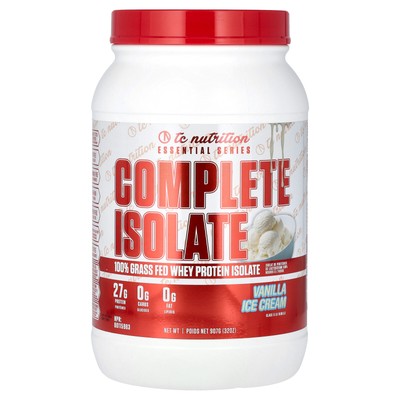 Essential Series, Complete Isolate, Vanilla Ice Cream, 32 oz (907 g)