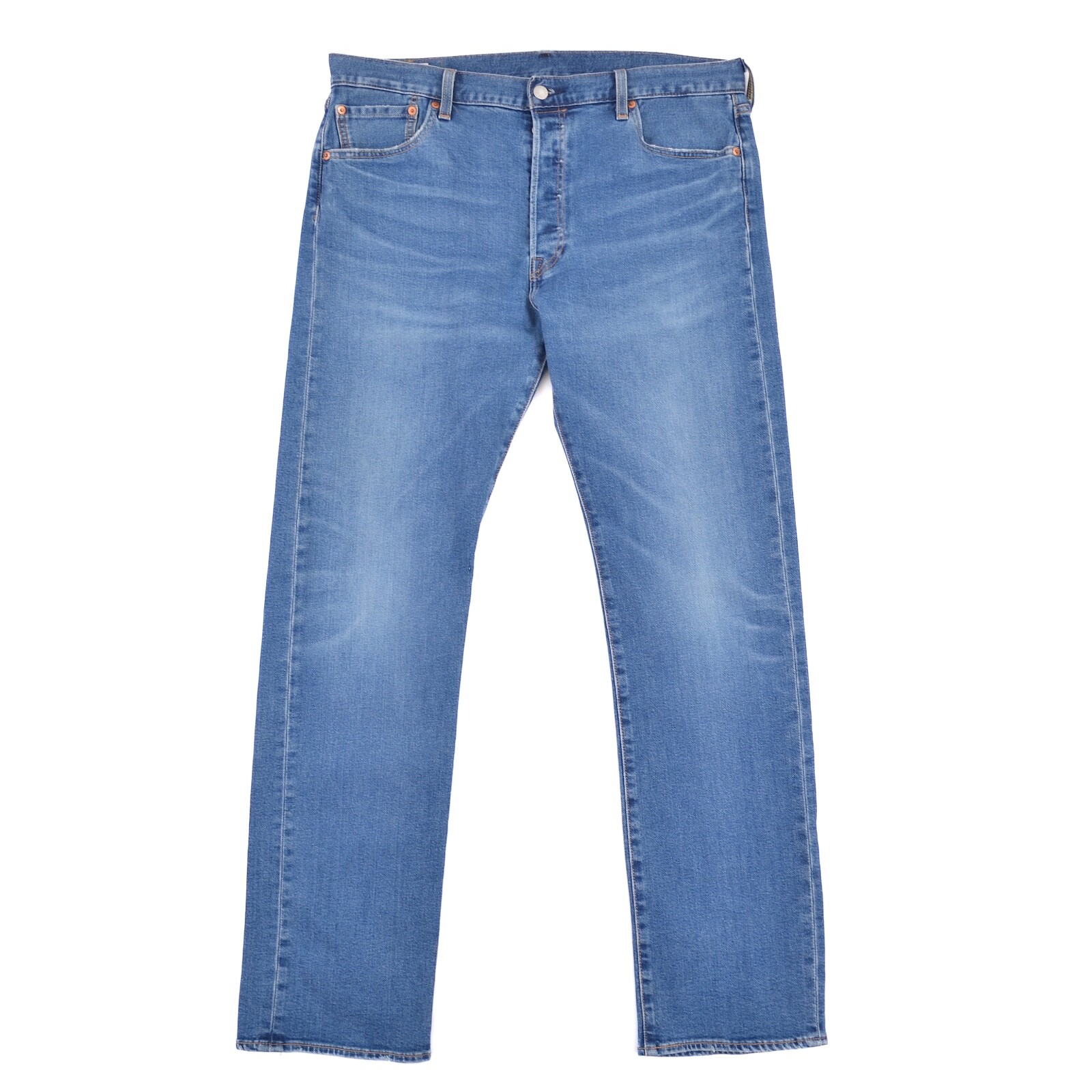 Levis 501 Premium Denim Stretch Blue Jeans Mens sz W36 L34