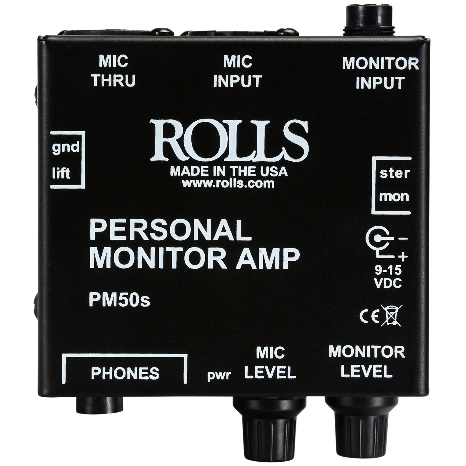 Rolls PM50s Personal Monitor Amplifier by rolls Rolls PM50s Personal Monitor Amplifier | eBay UK