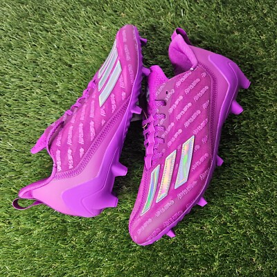 new adidas adizero scorch fx4252 green white football cleat men s size 9 195861056747