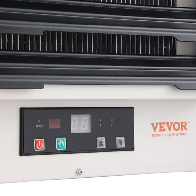 VEVOR Electric Garage Heater, 7500-Watt Digital with Remote Ceiling/Wall Mount