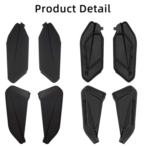 Front & Rear Lower Door Panels Inserts Kit For 2017-2024 Can Am Maverick X3 Max