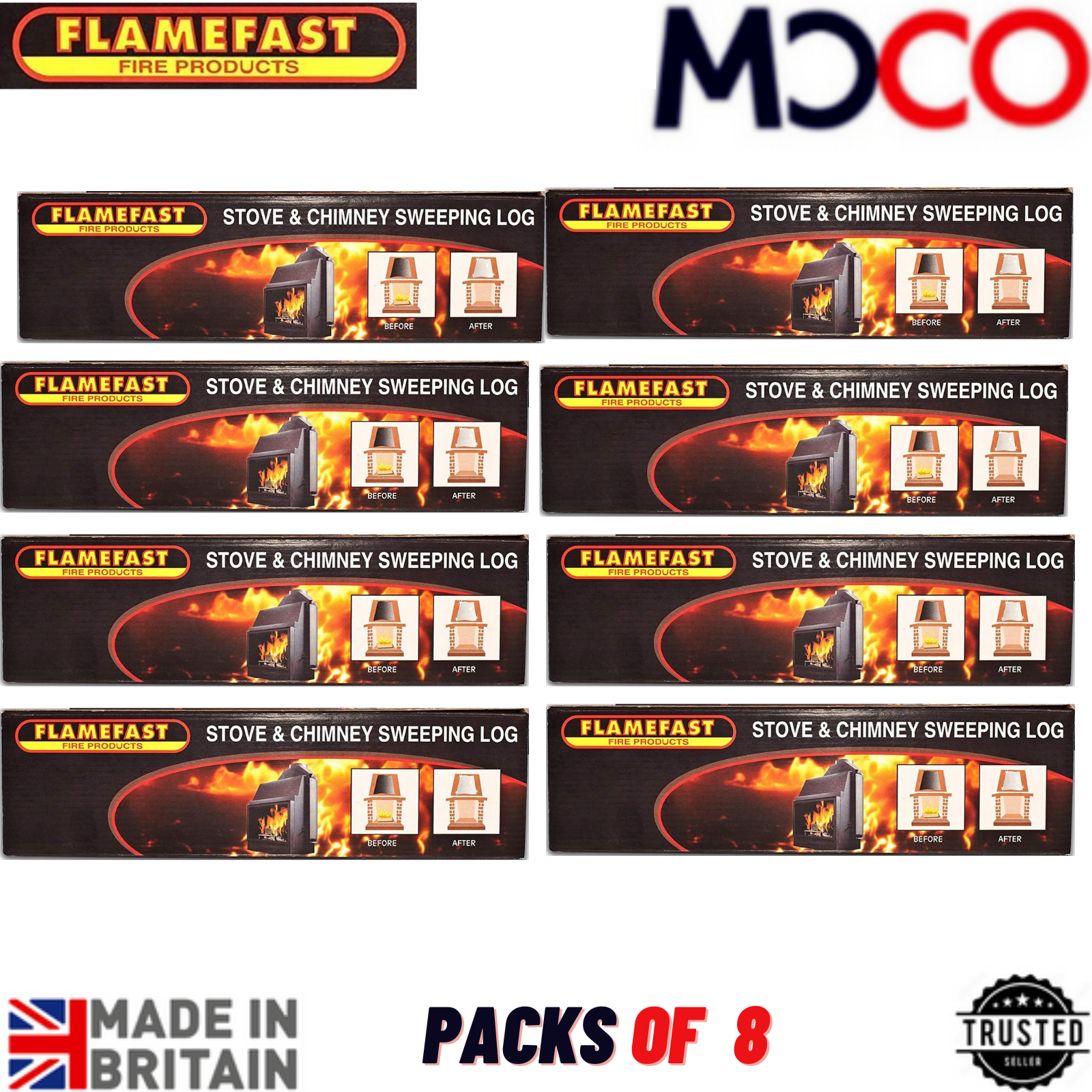 Product reviewsChimney Cleaning Sweeping Log Flamefast Fire Place Stove  Cleaner