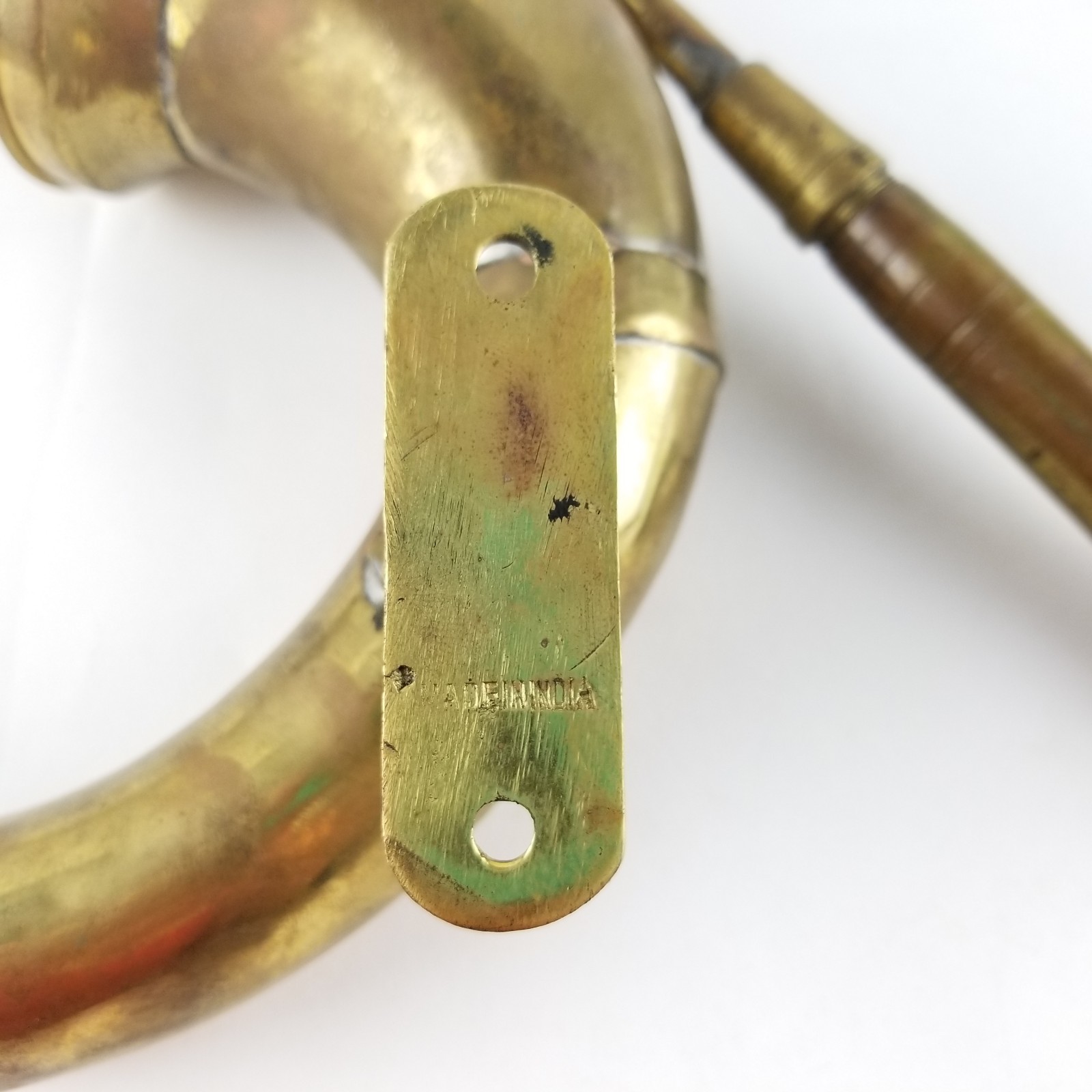 Vintage Deluxe Brass Taxi Horn Car Truck Automobile Honk Toot Bike Nice Patina