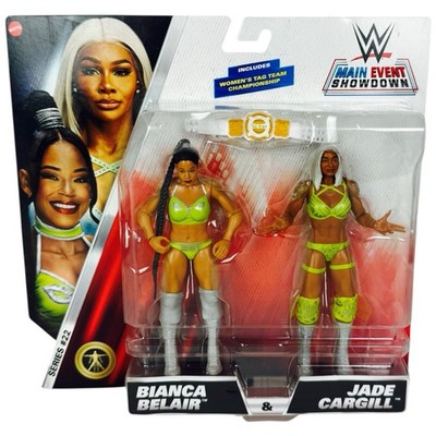 WWE Main Event Showdown Series 22 Bianca Belair Jade Cargill 2 Pack Figures