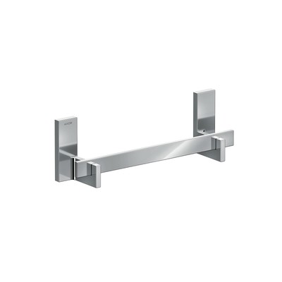 Universal Rectangular Towel Bar, 12'' in Chrome, 42613000