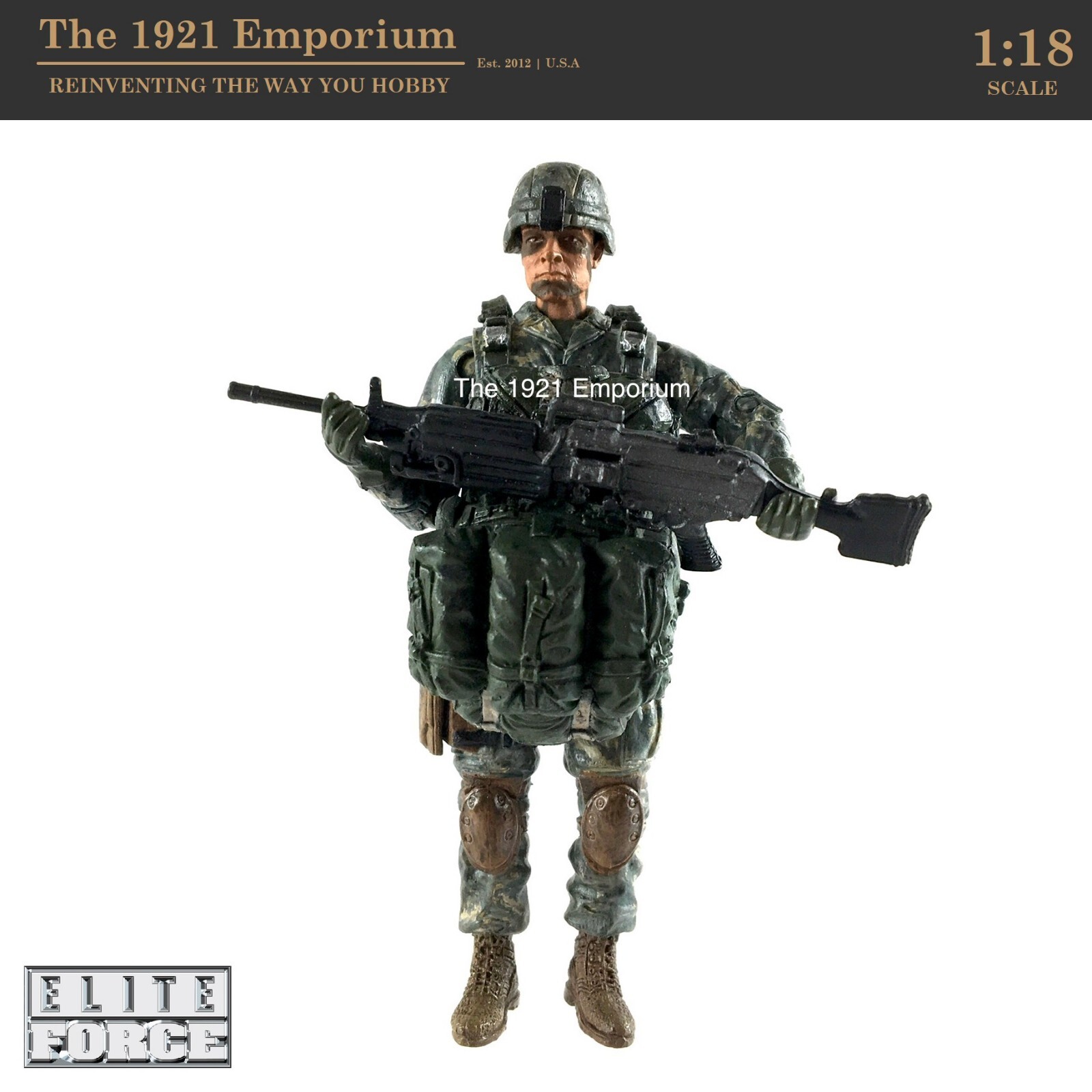 Elite Force US 101st Airborne 327th Sergeant Jerry Ellis BBI