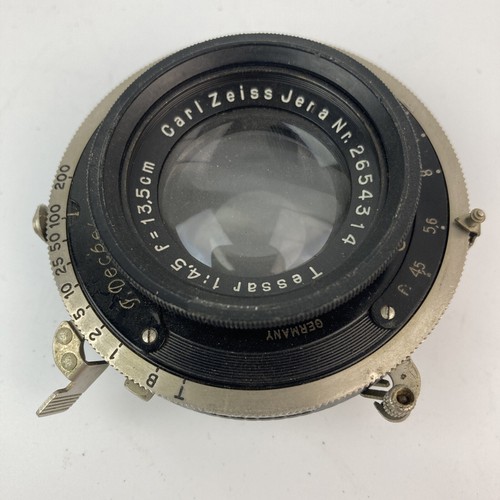 Carl Zeiss Jena Tessar 13.5cm 135mm F4.5 on F Deckel-Muchen Carl Zeiss Jena Tessar 13.5cm 135mm F4.5 on F Deckel-Muchen