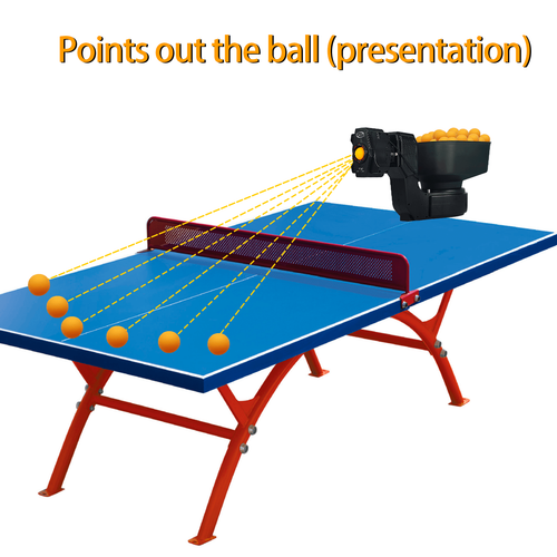 Table Tennis Robot Ping Pong Ball Automatic Machine For Training Exercise